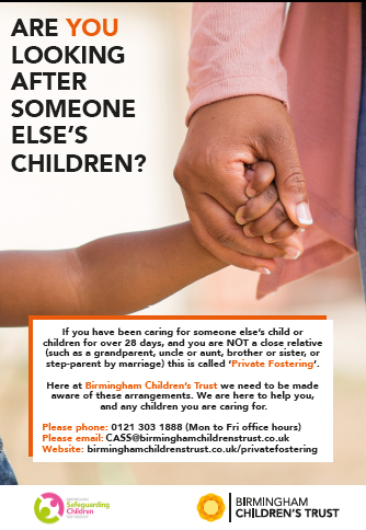Private Fostering poster