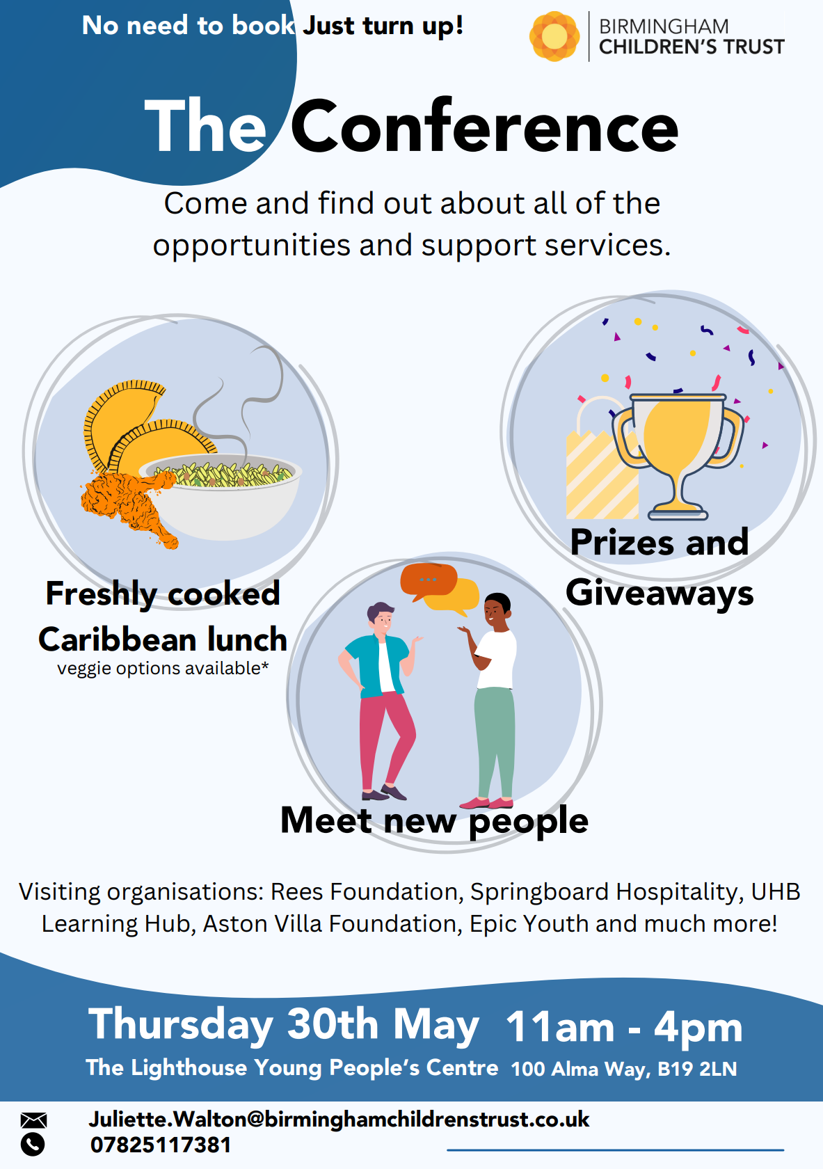Poster for the 2024 Care Leavers Conference