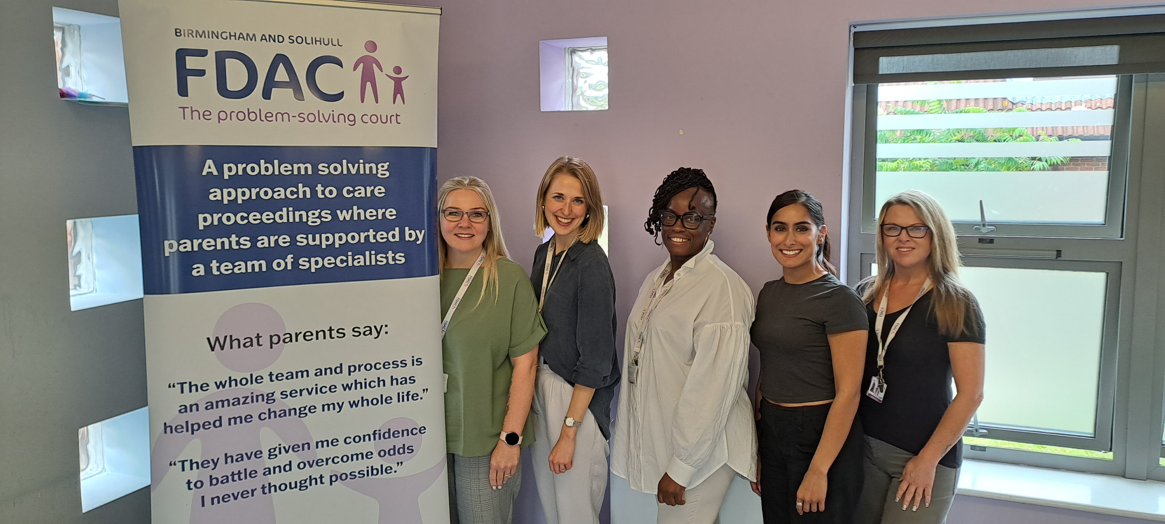 The Birmingham &amp; Solihull FDAC team