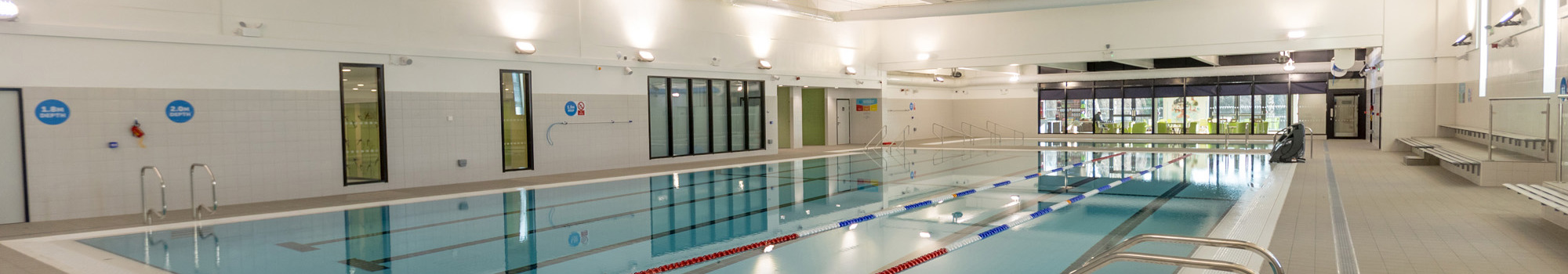 Stetchford Leisure Centre swimming pool photographed by Alex Wilkinson