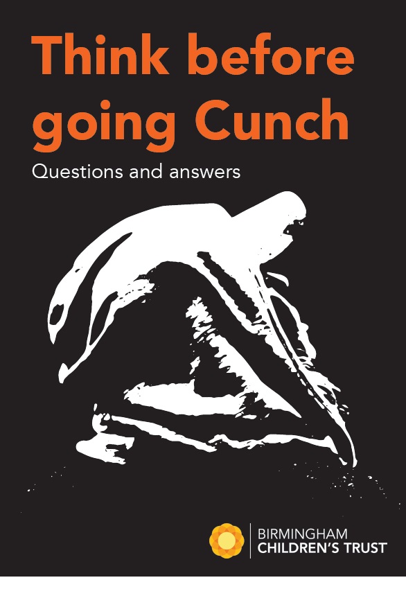 Cunch leaflet cover page